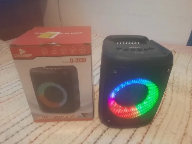 Caixa de som portatil