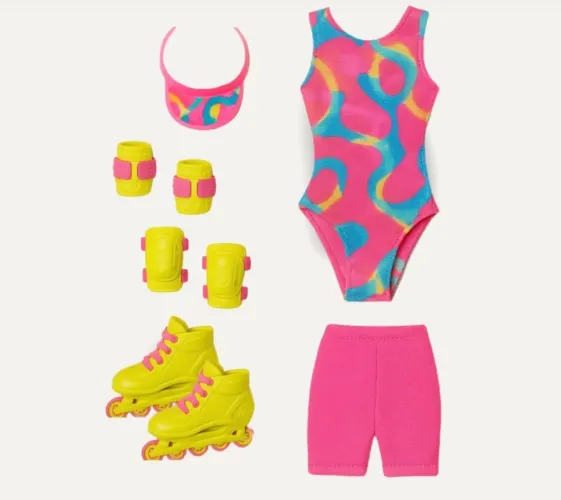 Look Barbie patinadora