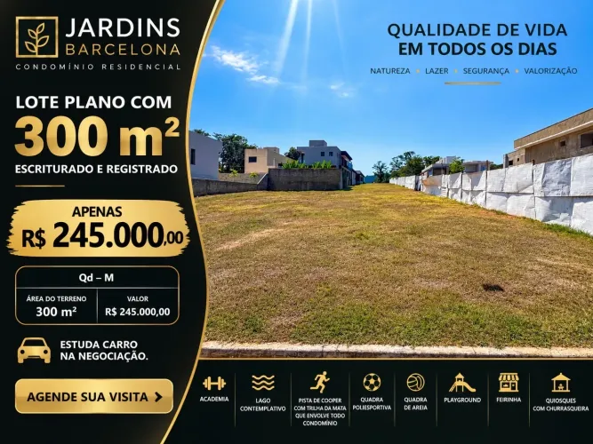 OPORTUNIDADE JARDINS BARCELONA LOTE