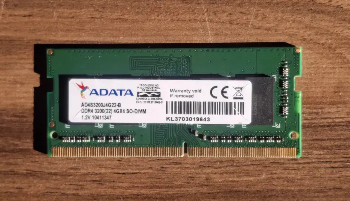 Memória RAM DDR4 4GB 3200