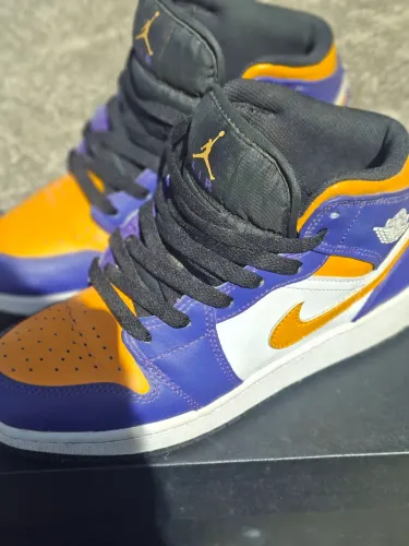 Air Jordan1 MID LAKERS