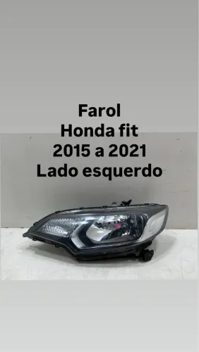 Farol Honda fit 2015 16 17 18 19 20 2021 Le original 