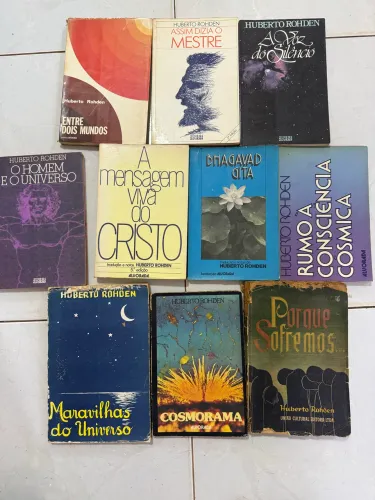 Coleção Huberto Rohden - 11 Livros Raros de Filosofia e Espiritualidade