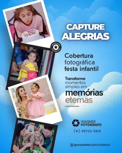 Fotografia de festa infantil