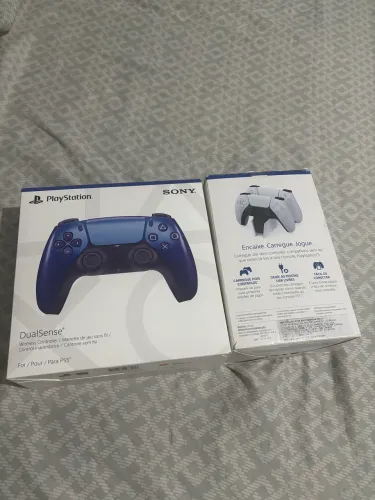 Controle dualsense com base semi novos