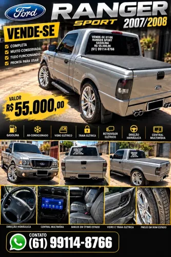Ford Ranger XLS 2.3 16V 145cv/150cv 4X2 CS 2008