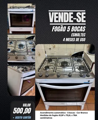 Fogão Brastemp 5 bocas