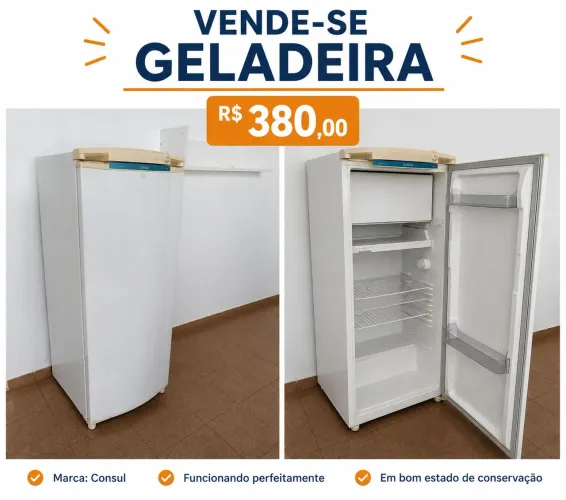 Geladeira Consul bem conservada