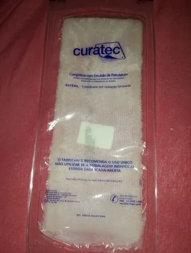 Vendo curatec compressa com emulsão de petrolatum
