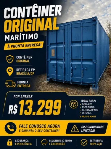 CONTÊINER 20 PÉS