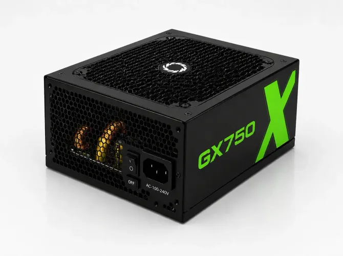 Fonte Para PC Modular GAMEMAX GX750 750W 80 Plus Gold C/PFC & Nota Fiscal (BIVOLT)