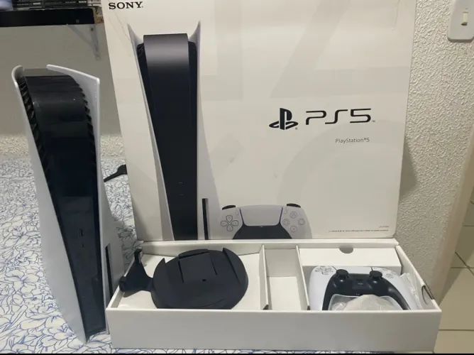 Ps5 fat com leitor de disco 