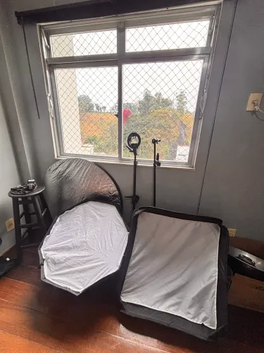 Kit de estúdio fotográfico