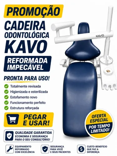 Vendo cadeira odontológica kavo impecável