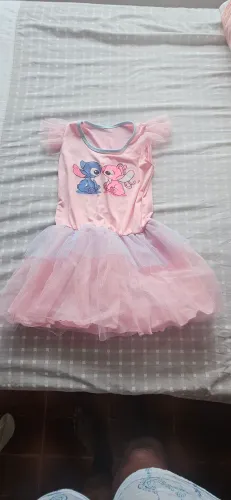 Vestido temático Stitch