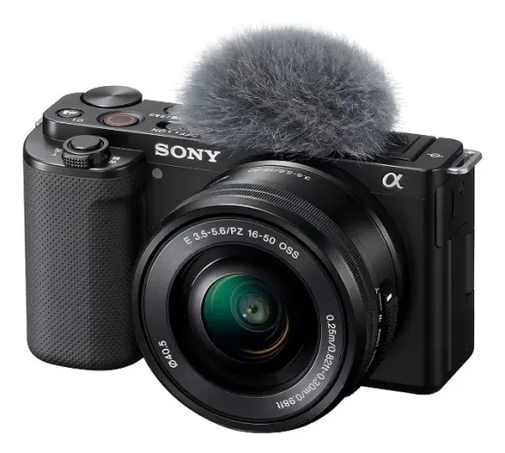Câmera Sony Alpha Vlog ZV-E10 4k +Lente Sony zoom motorizado 16-50mm
