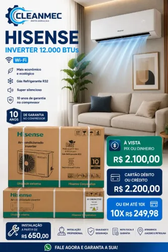 Ar-condicionado 12 BTUs