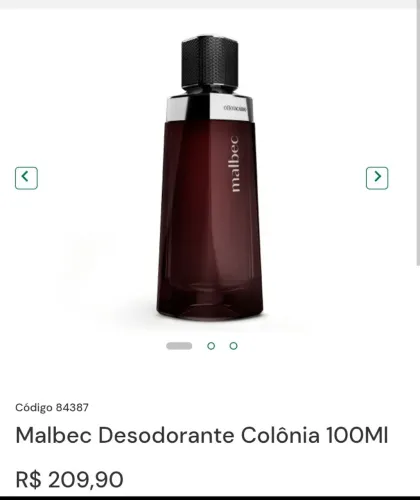Perfume Malbec v6 100ml 