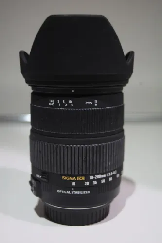 Lente Canon 18-200mm
