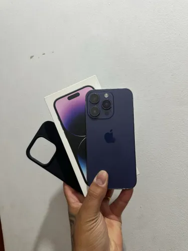 iPhone 14 Pro roxo 128gb zero todo original c caixa