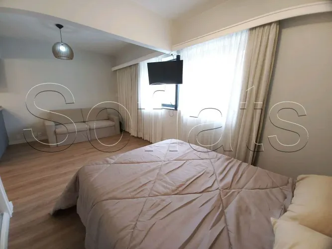 Flat Le Premier com 28m², 1 dormitório e 1 vaga disponível para locação no Jardins