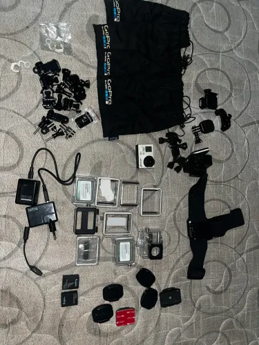*LEIA DESCRIÇÃO* GoPro Hero 3+ Completa - Kit Original com Diversos Acessórios