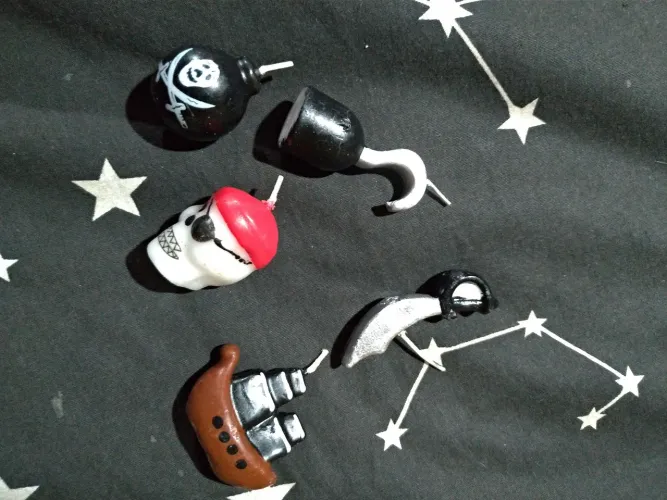 Velas de aniversário tema Piratas