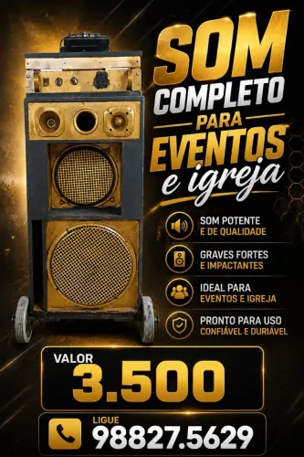 Som evento pra loja