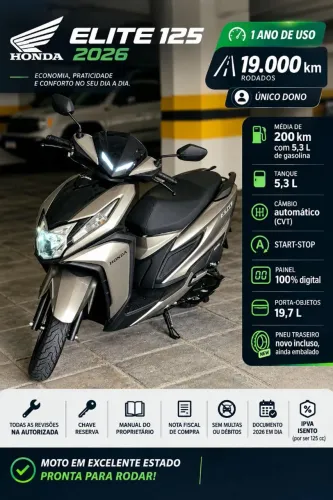 Honda elite 125 2026