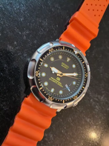 Relógio Seiko Ashtray Diver N Citizen IWC Bulova Victorinox Hamilton Luminox Orient Techno