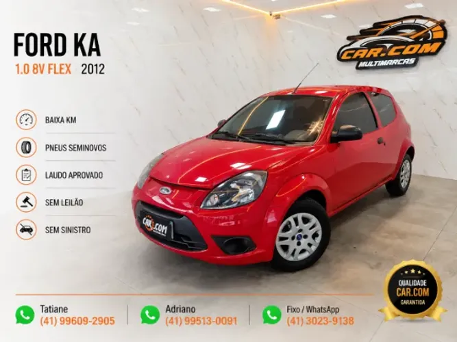 Ford KA 1.0 8v/1.0 8V ST Flex 3P 2012