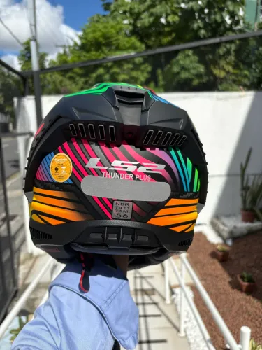 Capacete LS2 Thunder Carbon Rainbow