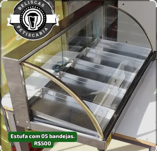 Estufas, 05 bandejas, 127v.