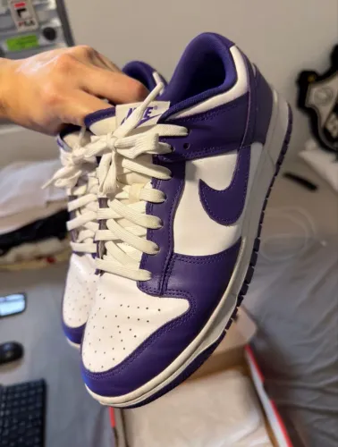 Tênis Nike Dunk Low Retro Court Purple 39 Original