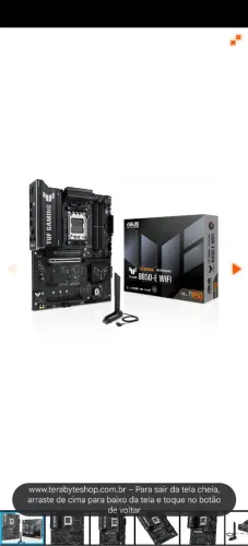 Placa mãe b850 Asus tuf wi-fi AMD am5