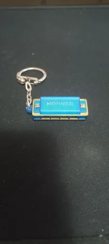 Mini Gaita Chaveiro colorida Hohner