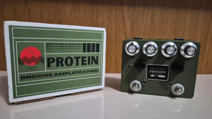 Pedal Dual Overdrive Browne Protein V4
