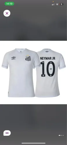 Camisa Santos Neymar 