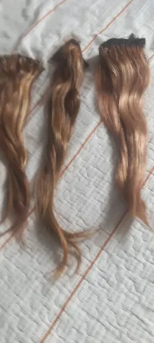 Mega hair cabelo humano loiro mel