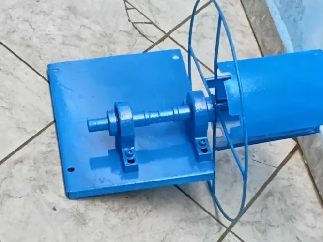 Enrolador pra industria de mangueiras.