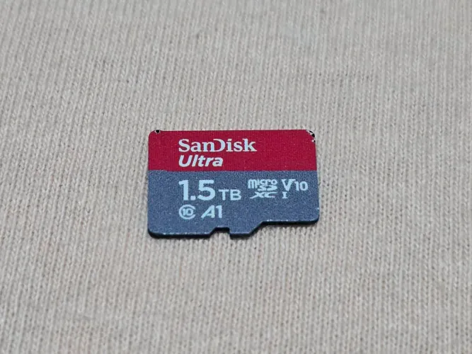 Cartão MicroSD SanDisk Ultra 1.5TB (Original c/ Nota Fiscal)