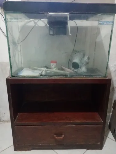 Aquário 80 lt + bancada
