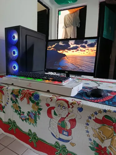 COMPUTADOR GAMER/3RGB/6GB/I3°4/SDD256/19.5/COMPLETO(BARATO)?