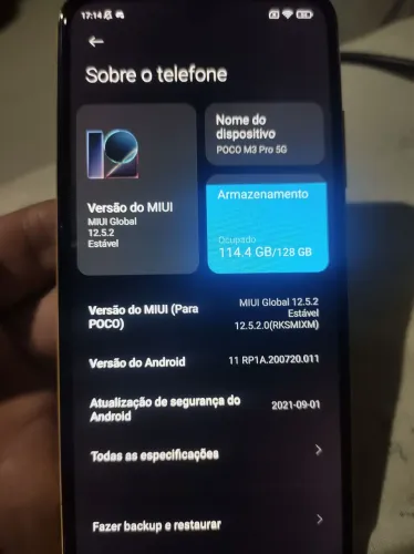 Vendo troco Poco m3 pro