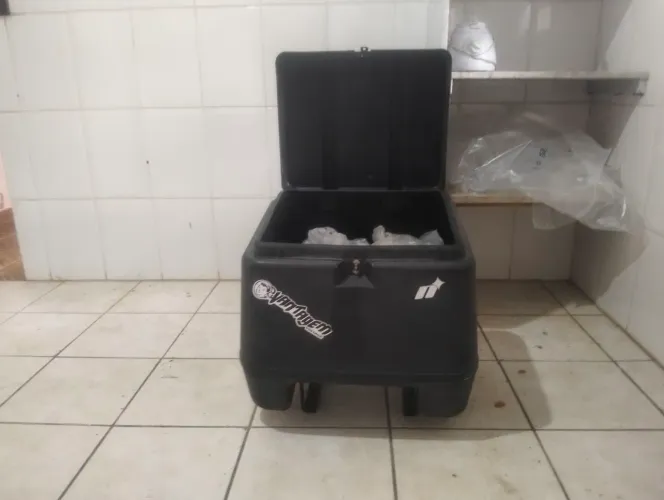 Baú + trilho do baú 