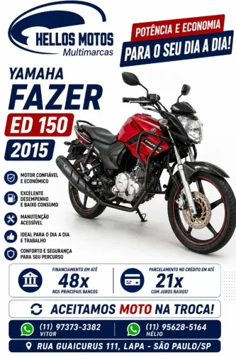 FAZER ED150 2015