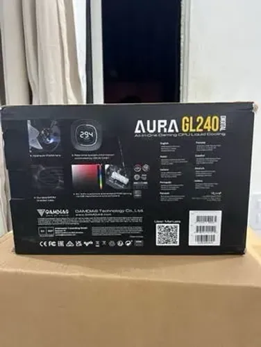 Vende-se water cooler gamdias aura Gl 240mm digital argb Intel amd