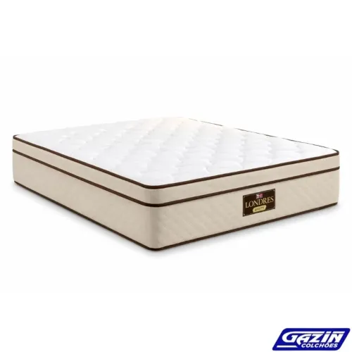 Colchão Casal Londres 138x188x32 Molas BlueWave rf32