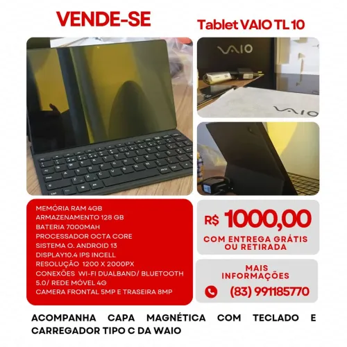 Tablet vaio TL 10 novo