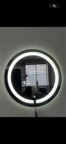 Espelho com led e touch 50cm